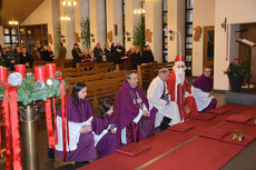 Der heilige Nikolaus in "Heilig Kreuz" Zierenberg